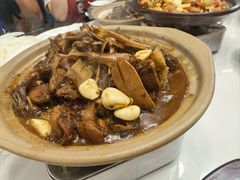 -阿峰饭店·本地土菜馆·农家土鸡煲·一品神仙鸡(报福店)