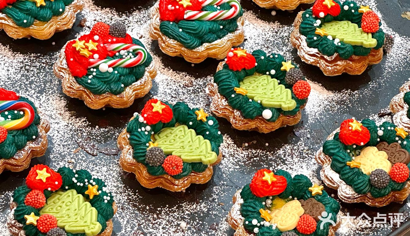 南通排队一小时！吃到了[流泪]圣诞限定🎄🎄