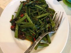 虾酱空心菜-无招牌海鲜餐厅(怡丰城店)