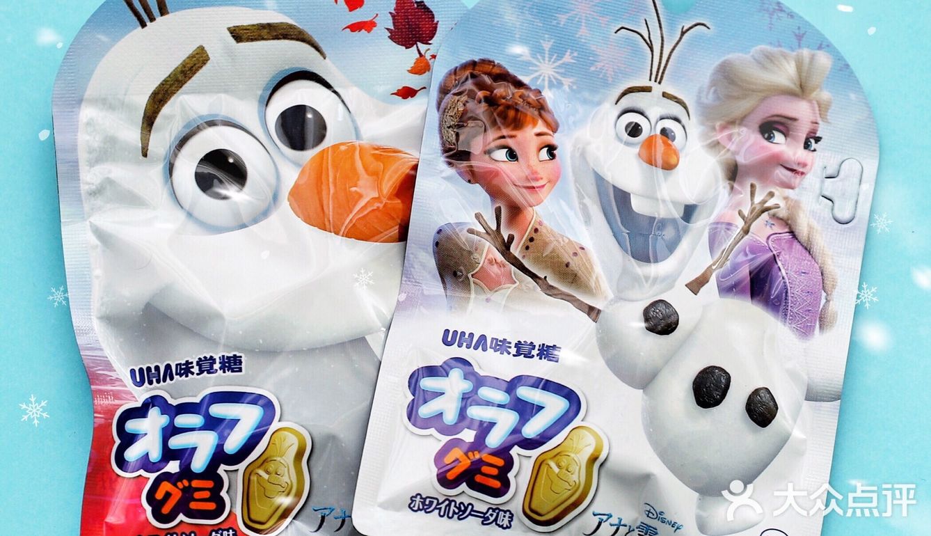 雪宝Olaf的Q弹软软味觉糖都给我买来嚼‼️