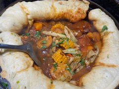 脊骨芸豆锅-满兴咱妈烀饼铁锅炖(兰州北街店)