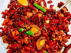 川味鲍鱼辣子鸡-荷风细雨·中国茶宴(碧云店)