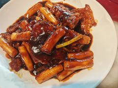 排骨烧年糕-京城小江南·北京烤鸭·江南土菜·白鱼(中关村店)