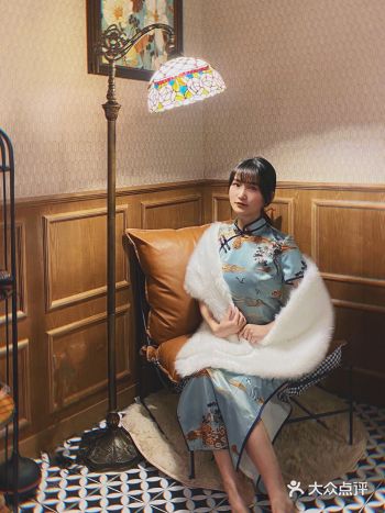 体验复古风换装SPA馆旗袍真滴好看