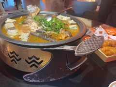 -探鱼·鲜青椒爽麻烤鱼(广州欣荣广场店)