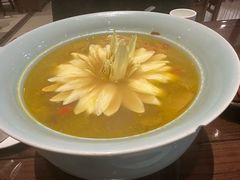 金瓜松茸野菌汤-福慧慈缘素食餐厅(王府井店)
