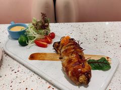 烤BBQ鱿鱼饭-BossBabe亲子餐厅(金光华广场店)