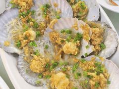 蒜蓉粉丝蒸元贝开二-大东海海鲜酒楼(渔人码头总店)