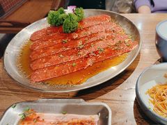 -明洞阿姨·韩式酱蟹烤肉·创意料理(三元桥店)