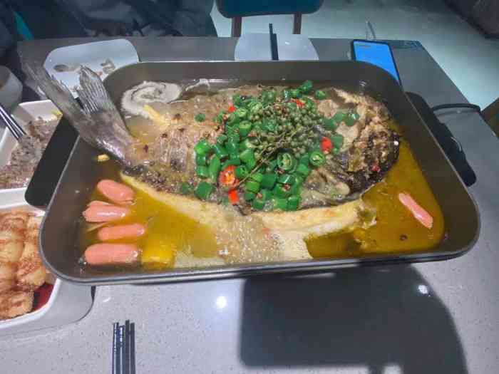 鱼符·青花椒烤鱼(滨海万达店)-"之前就来吃过,今天又想吃了,点了招牌