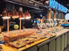 自助取餐区-V-ONE西雅图海鲜自助餐厅(仓山万达广场店)