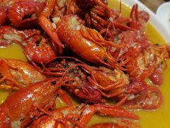 蒜泥小龙虾-宝记烧烤·碳锅羊肉·羊蝎子火锅·夜食社(文体路创始店)