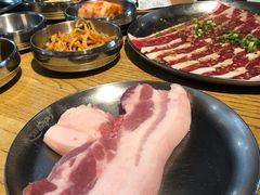 刀鞘五花肉-姜虎东白丁烤肉(恒隆广场店)