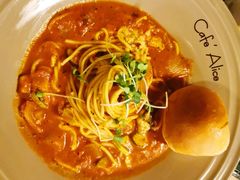 西红柿辣鸡意大利面-Cafe Alice咖啡爱丽丝(奥城店)