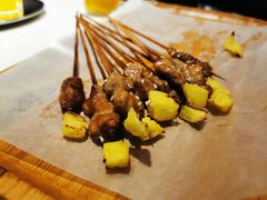 菠萝肉串-林淡伯•厦门本地菜•生烫海鲜烧酒配(明发店)