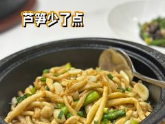 石锅芦笋海鲜菇-洞庭家宴·头牌甲鱼(广渠门店)