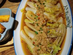 蒜香娃娃菜-蜜桃餐厅·江浙融合菜(荟聚购物中心店)