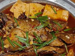 -东来菜馆•手抓海鲜家常菜•海鲜锅贴(鸽子窝店)