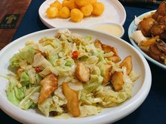包包菜炒馕-伊带伊路新疆美食府(呼家楼店)
