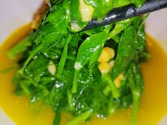 蚌肉炒青菜-江仙雅居(苏州桥店)