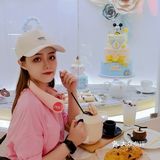 💕广州CBD里的粉嫩少女心下午茶烘焙店[糖果]