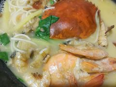 膏蟹汤面-十面欢腾·海鲜面·台式Bistro(长乐路店)