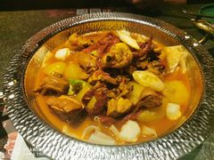 沙湾原始大盘鸡-丝路金桃·新疆菜(徐汇店)