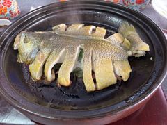 紫苏砂锅深海黄花鱼-中卫御苑福膳·养生局(圆明园店)
