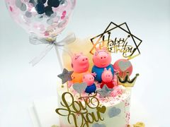 -卡比儿童蛋糕·心意定制·低脂零卡糖动物奶油FancyBALLOON(滨海店)