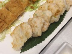 小棠菜拼花枝饼-金翠皇宫粤菜·点心·海鲜(科技园店)
