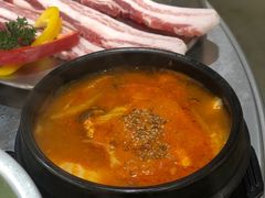 纯豆腐汤-恩泽家·果味坛子韩国炭火烤肉(白石龙店)