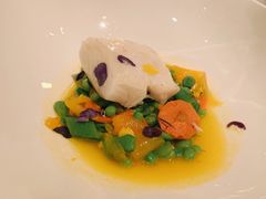 蒸银鳕鱼-Jean Georges