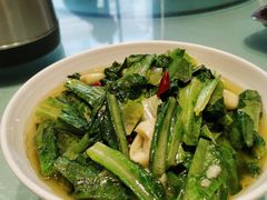 炒油麦菜-玉兰酒家(炮铺街)