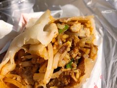 素卷馍加把子肉-安徽阜阳卷馍(西单店)