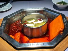 双人锅鸳鸯-蜀九香火锅(九眼桥店)