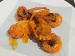 干煎美极罗氏虾-猪肉婆私房菜(华侨城店)