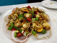 葱爆威海扇贝-郭姐·威海渔村(黄兴路店)