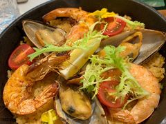 西班牙番红花综合海鲜烤饭-开间茶馆·围炉煮茶
