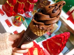 GODIVA黑巧克力冰淇淋-GODIVA(港汇恒隆广场)