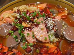 -东来菜馆•手抓海鲜家常菜•海鲜锅贴(鸽子窝店)