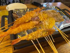 -路边摊小炉子烧烤