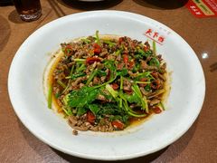 香菜炒牛肉丝-天下客饭店(中山路店)