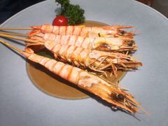 盐烤大明虾-九井澤精致料理(金茂店)