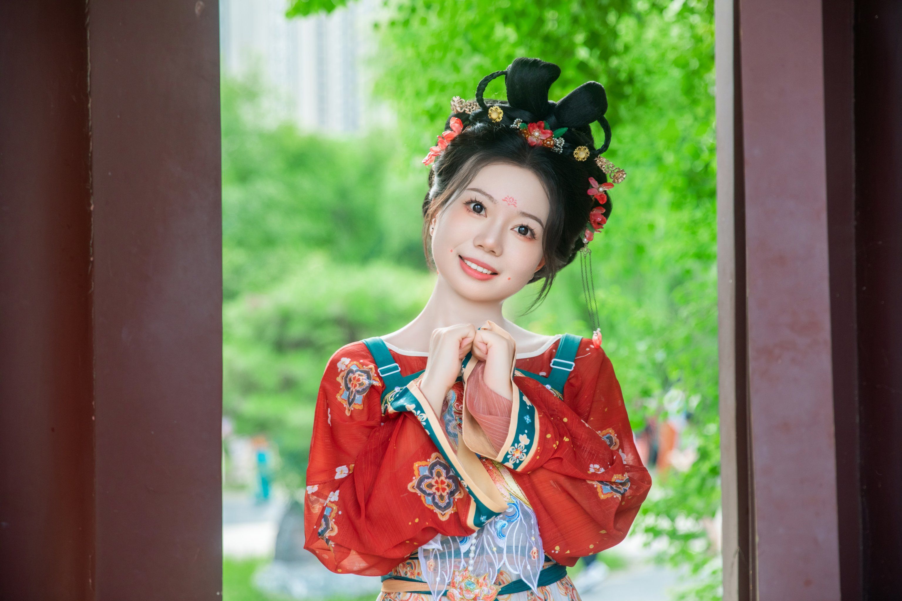 软萌萌的唐风少女❗️谁看了能不爱啊😍