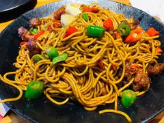 爆辣小公鸡炒面-望京一号·重庆江湖菜(工体店)