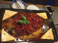 -探鱼·鲜青椒爽麻烤鱼(苏宁广场店)