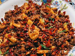 辣子肥肠虾鸡-山城小聚(大学城店)