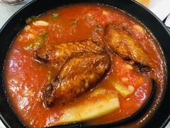 番茄浓汤鸡翅猪扒通粉-华嫂冰室(尖沙咀店)