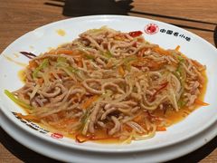鱼香肉丝-直隶安家牛肉罩饼(新石店)