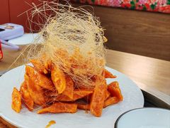 拔丝地瓜-那红花·东北菜铁锅炖(仙林金鹰店)